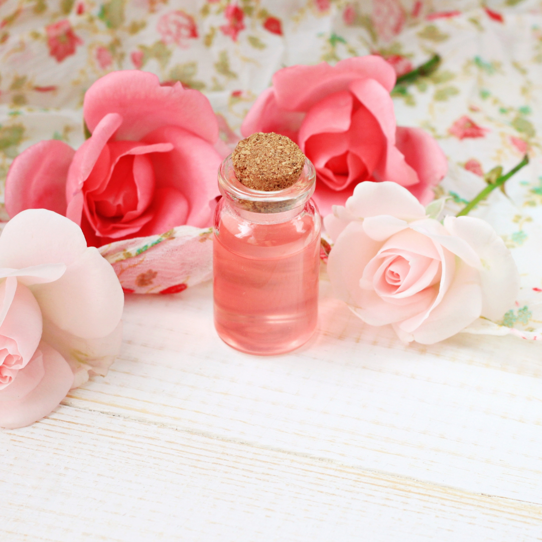 Rose Essential Oil for skincare Frula Beauty FRULABEAUTY