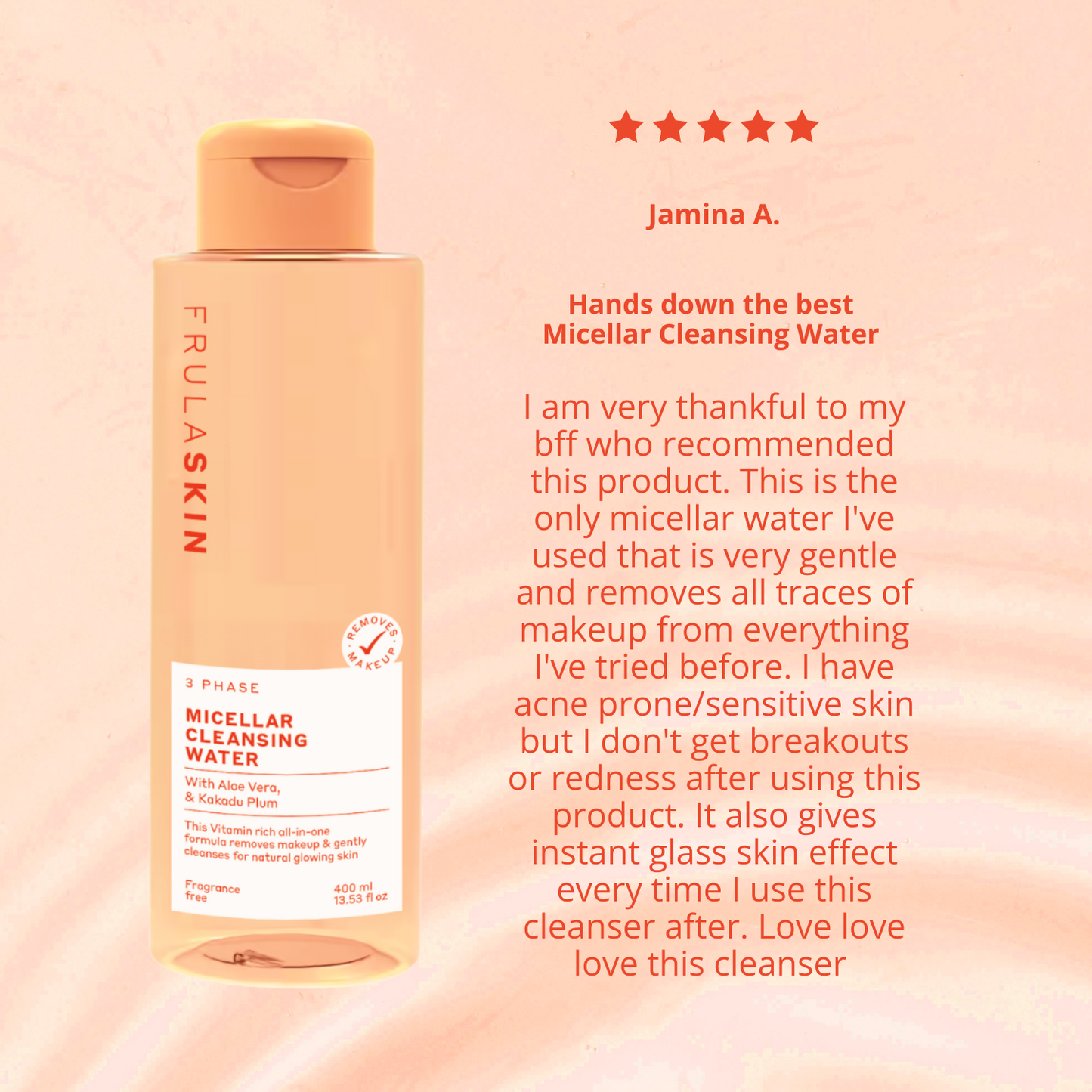 3 Phase Micellar Cleansing Water