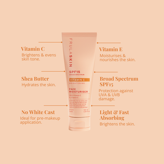 Frula - SPF15 Vit C Brightening Face Moisturiser