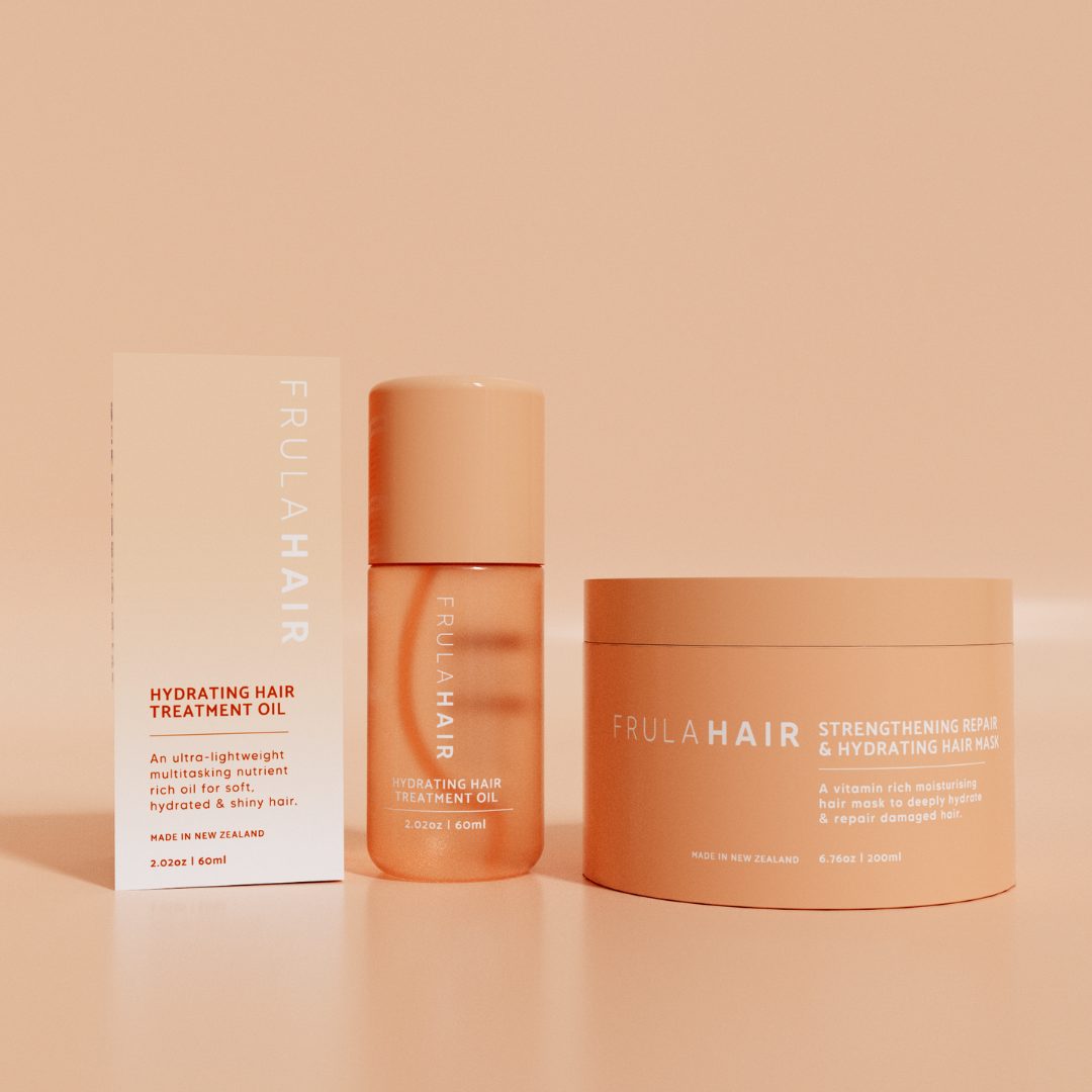 FRULAHAIR hair mask & hair oil bundle