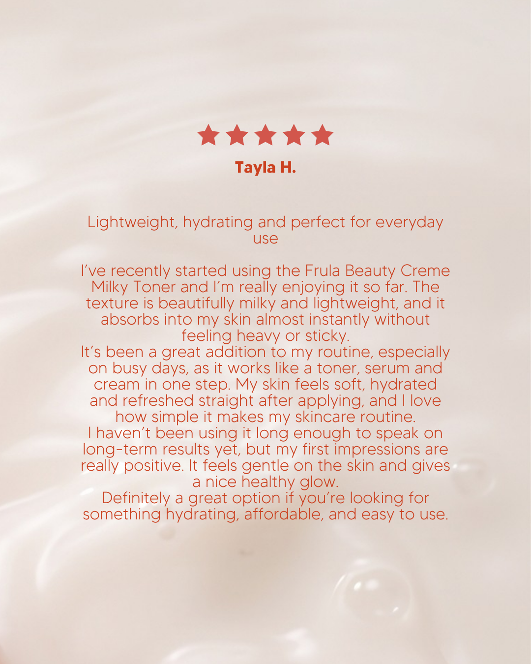 Frula - Creme Milky Toner