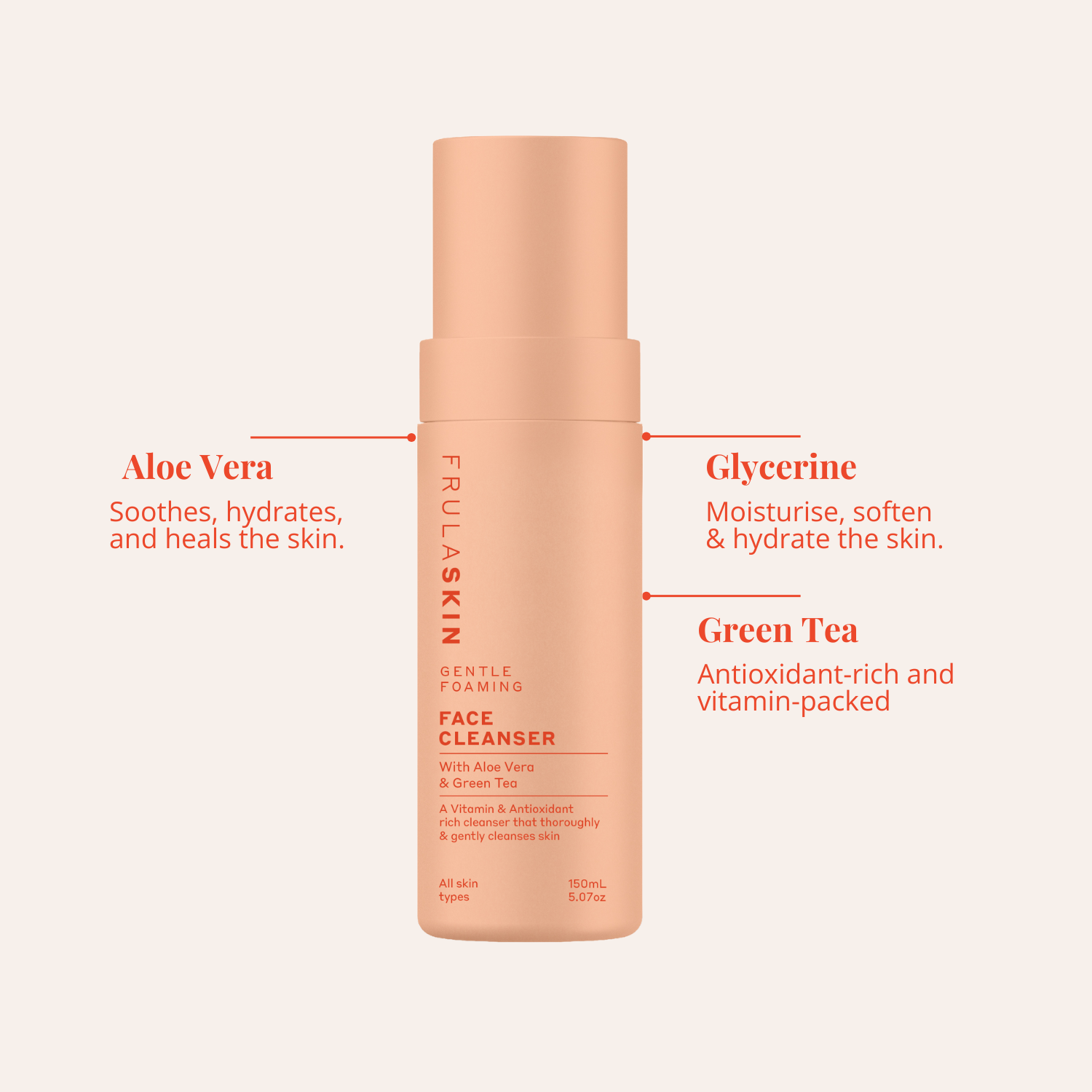 Gentle Foaming Face Cleanser