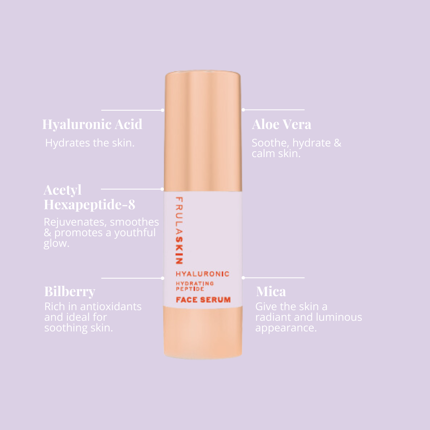 Hyaluronic Peptide Hydrating Face Serum