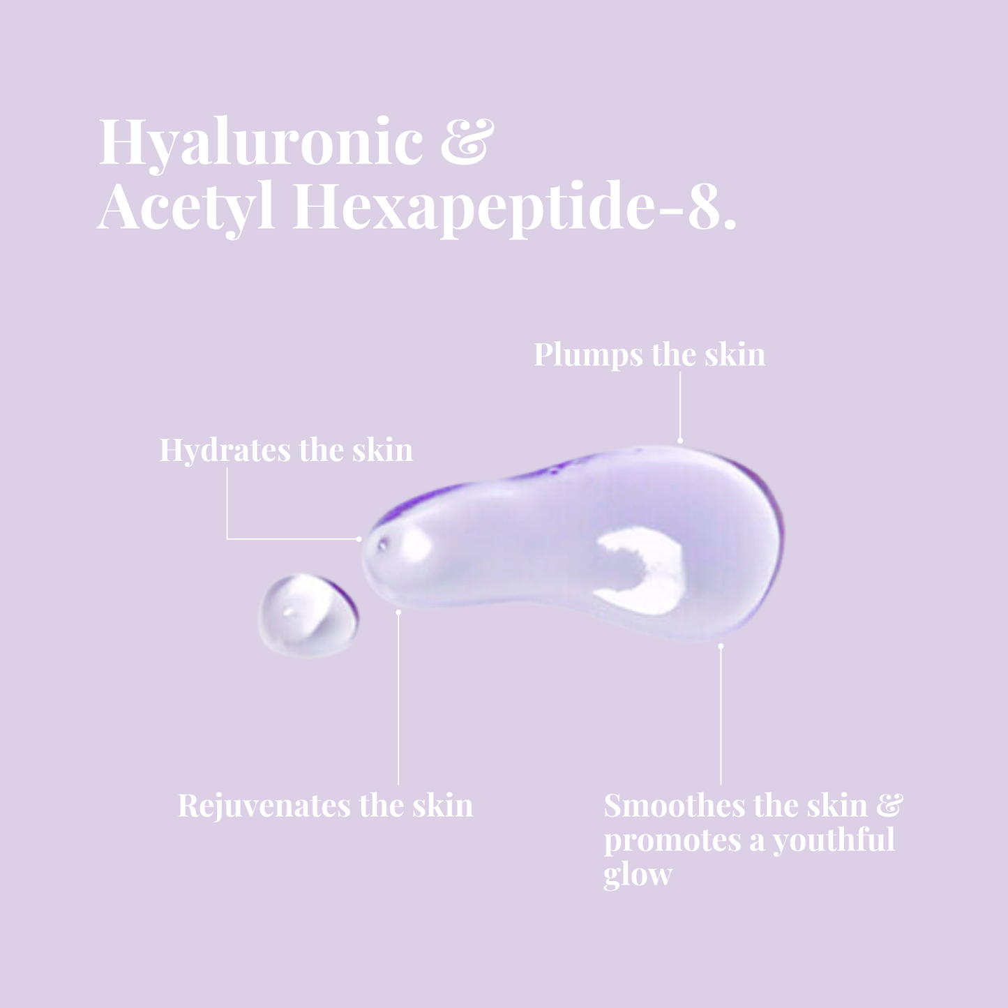 Hyaluronic Peptide Hydrating Face Serum