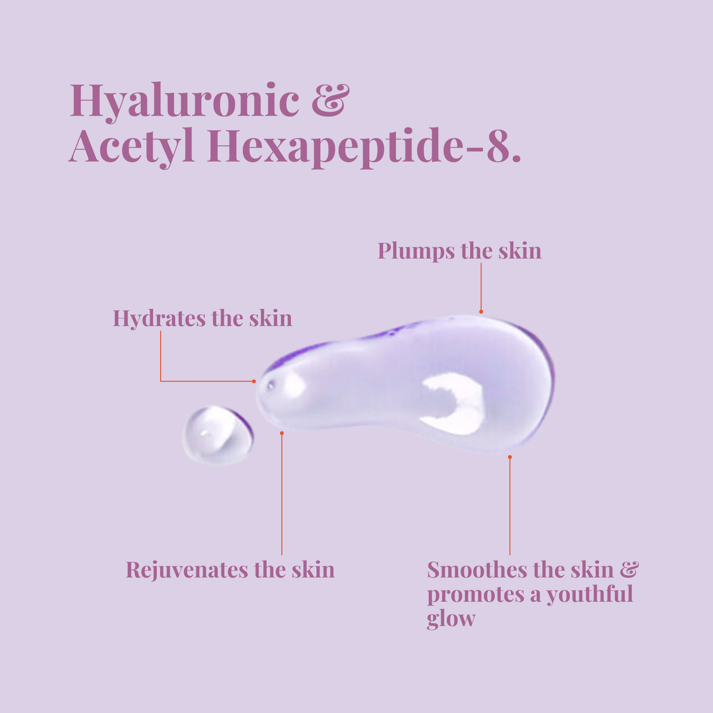 Hyaluronic Peptide Hydrating Face Serum