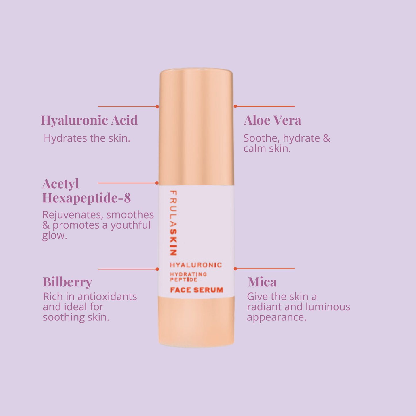 Hyaluronic Peptide Hydrating Face Serum