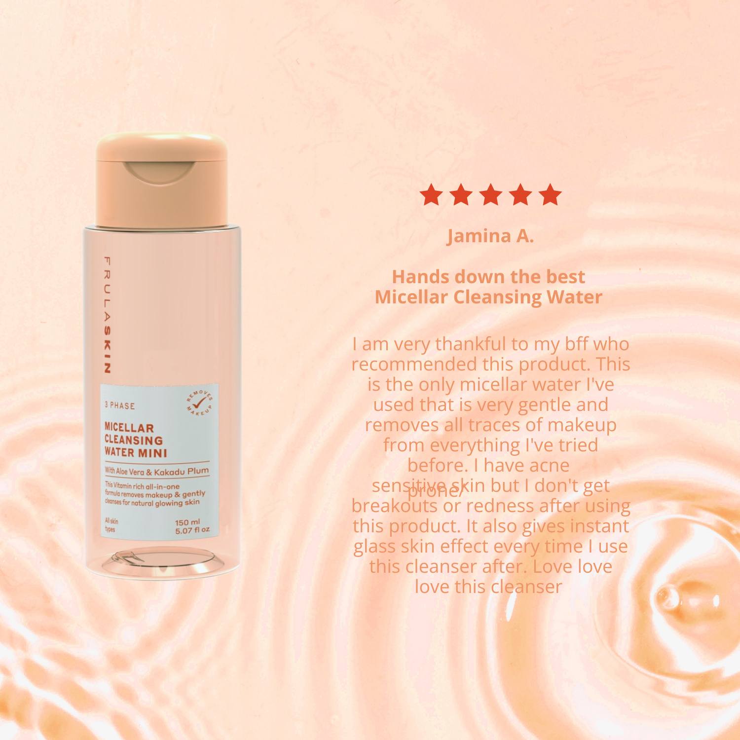 3 Phase Micellar Cleansing Water Mini