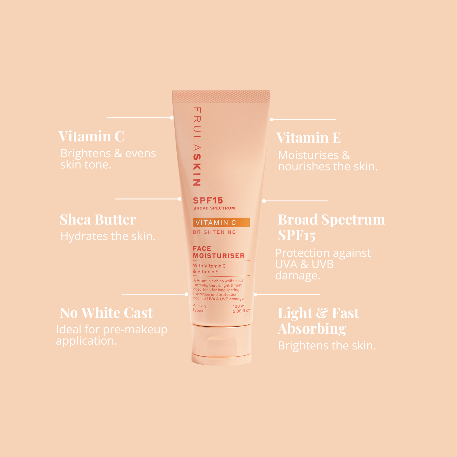 SPF15 Vit C Brightening Face Moisturiser