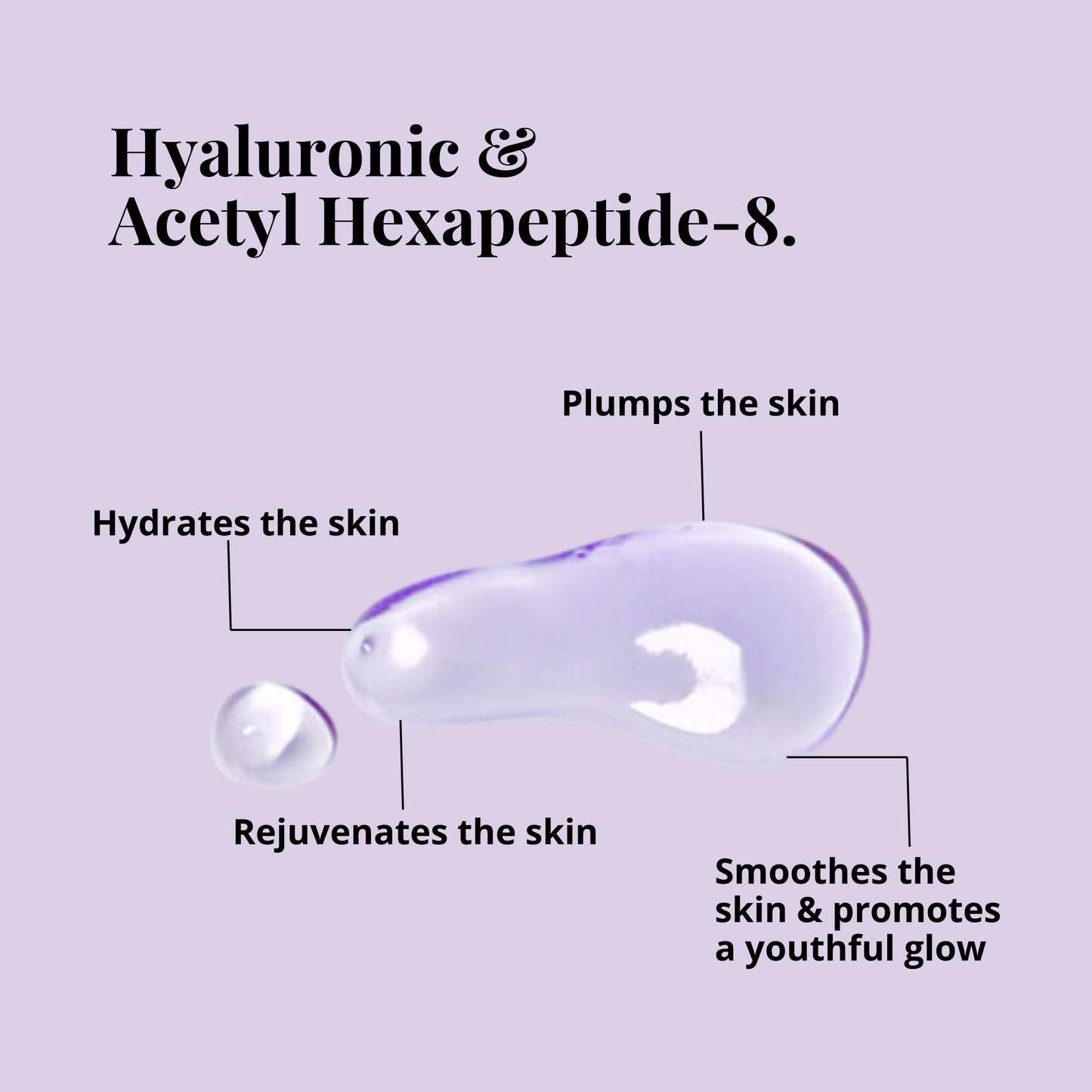 Hyaluronic Peptide Hydrating Face Serum