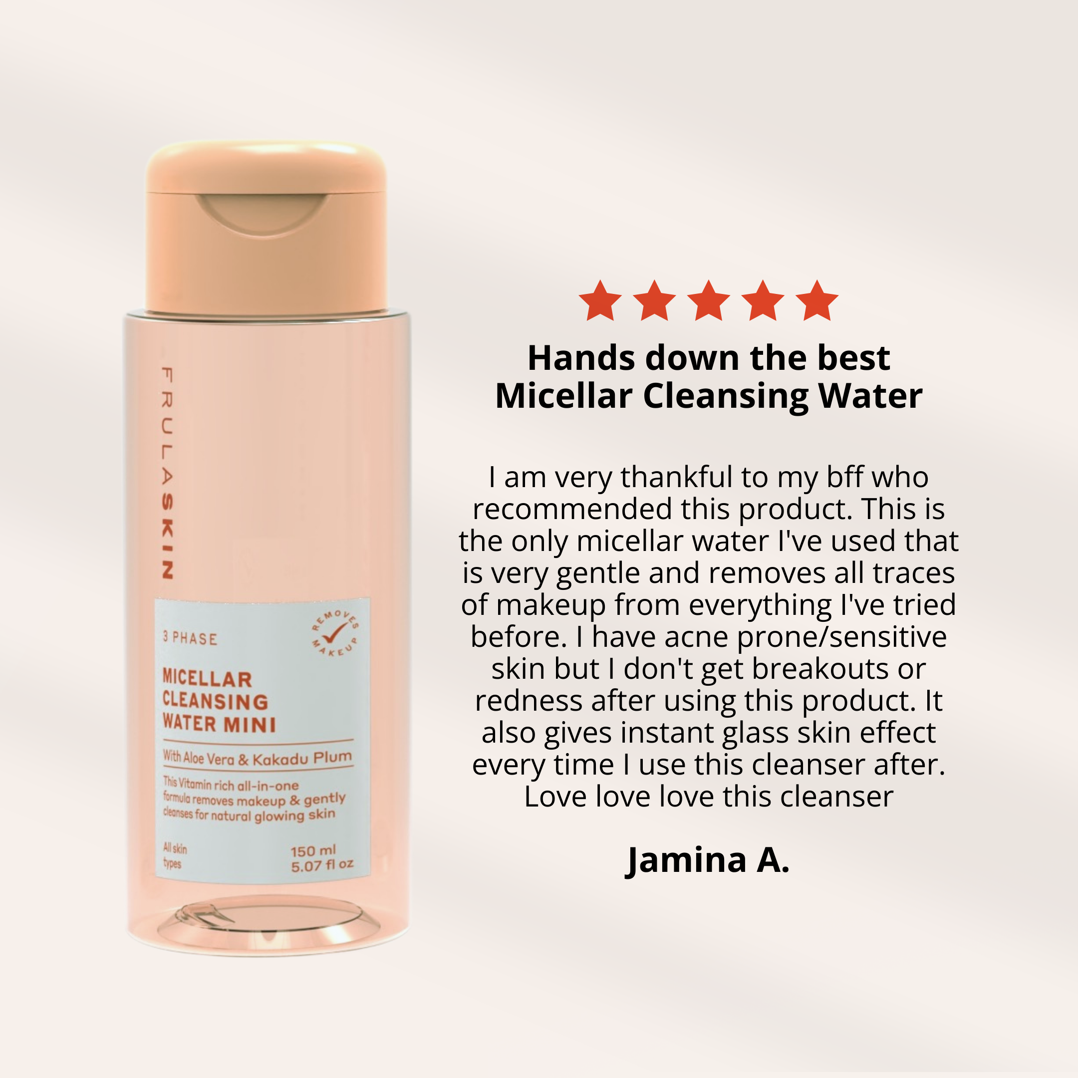 3 Phase Micellar Cleansing Water Mini
