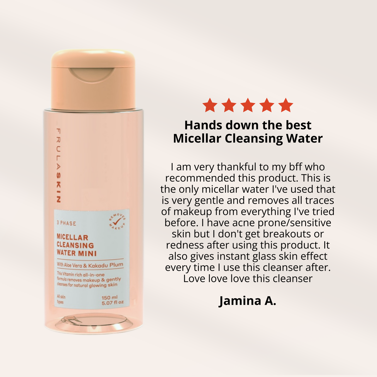 3 Phase Micellar Cleansing Water Mini