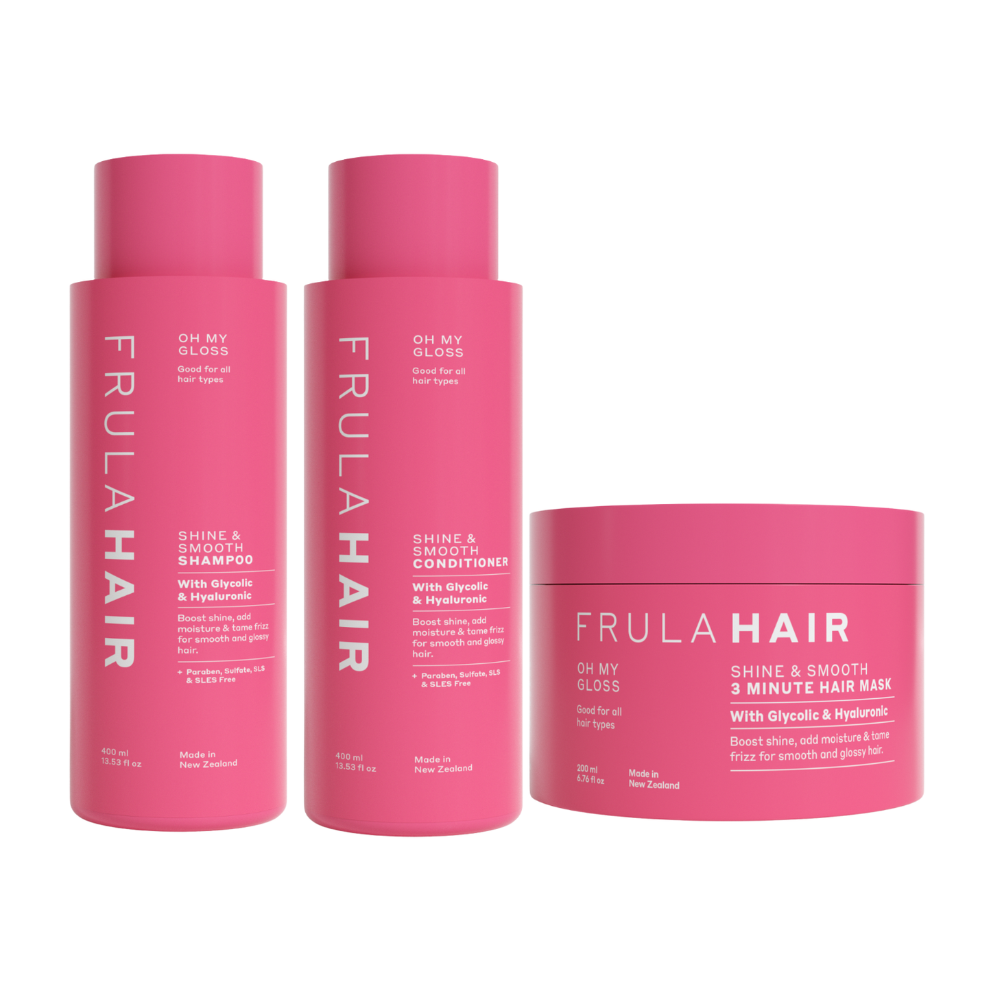 Frula - Oh My Gloss Shine & Smooth Value Bundle