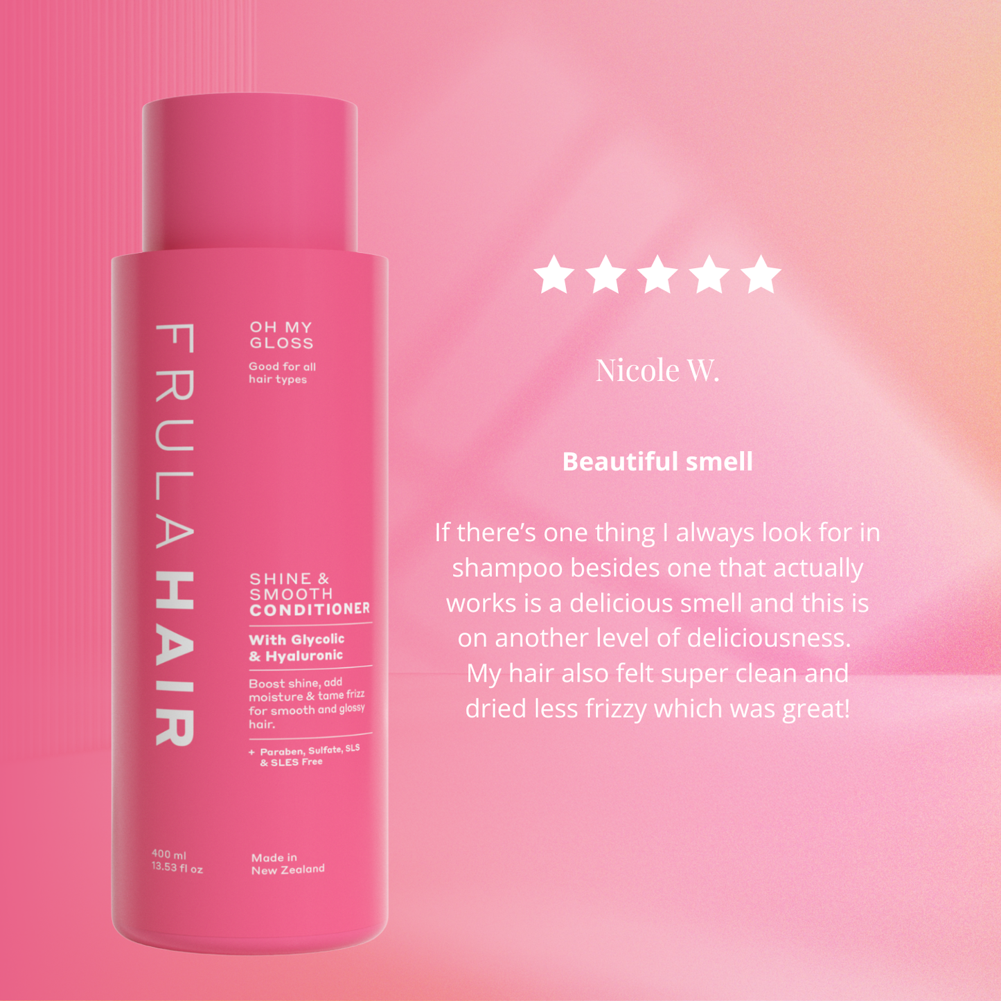 Oh My Gloss Shine & Smooth Conditioner