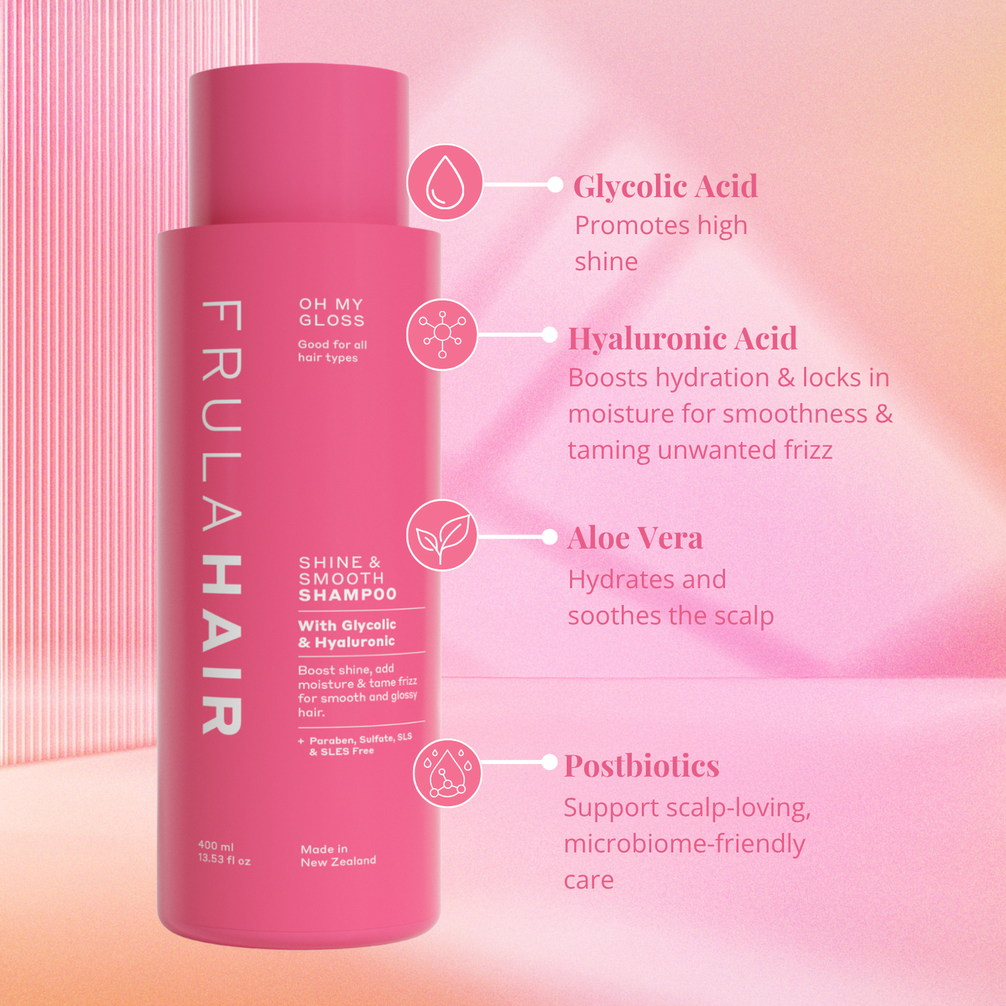 Oh My Gloss Shine & Smooth Shampoo